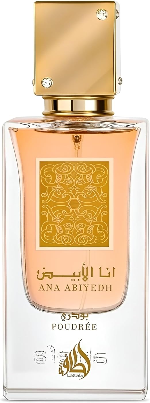 Lattafa Ana Abiyedh Poudree Eau de Parfum for Women, 60ml