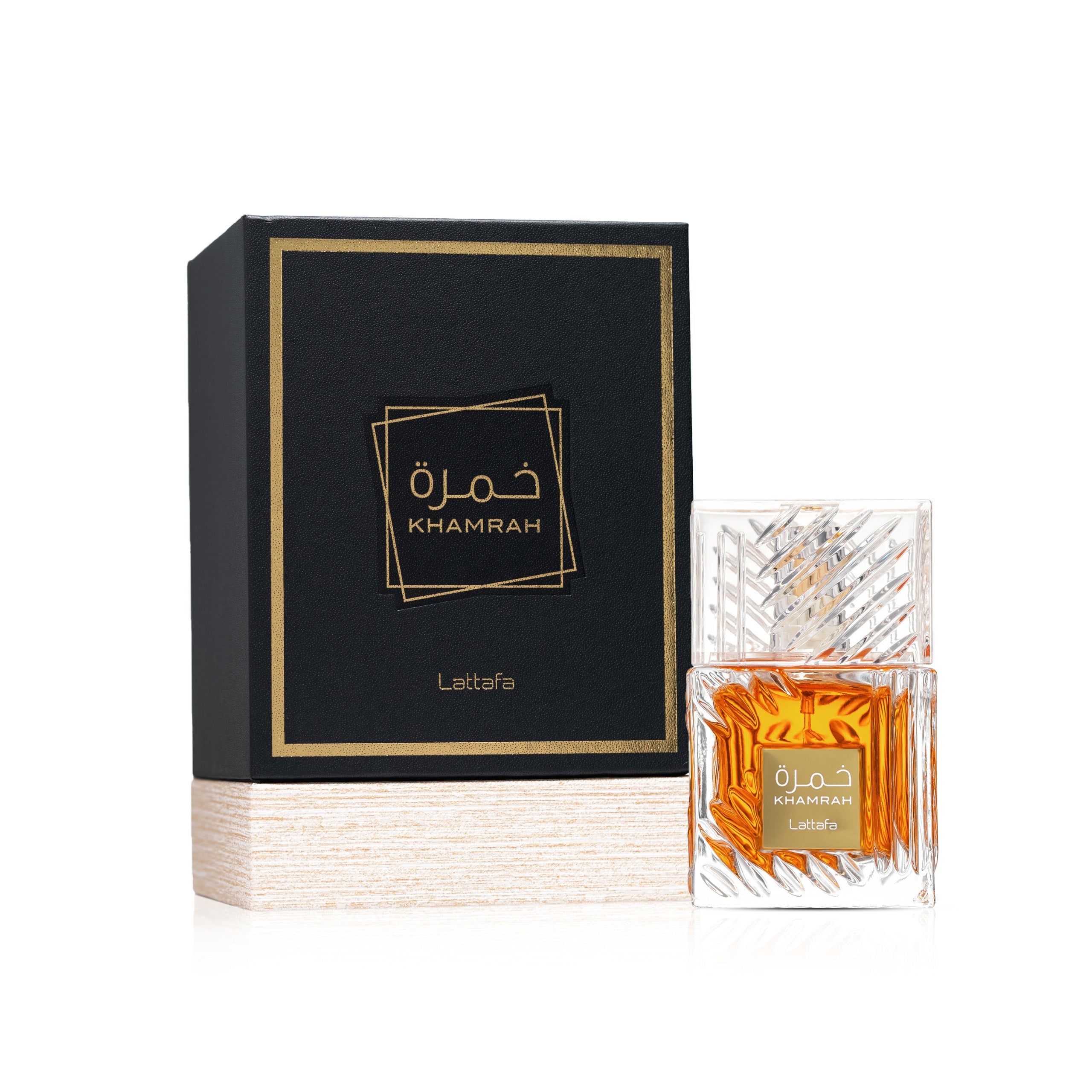 Lattafa Perfumes Khamrah for Unisex Eau de Parfum Spray, 3.4 Ounce
