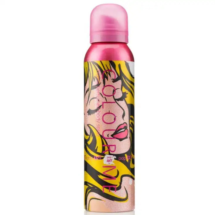 Milton Lloyd Colour Me Pop art Perfumed Body Spray 150ml