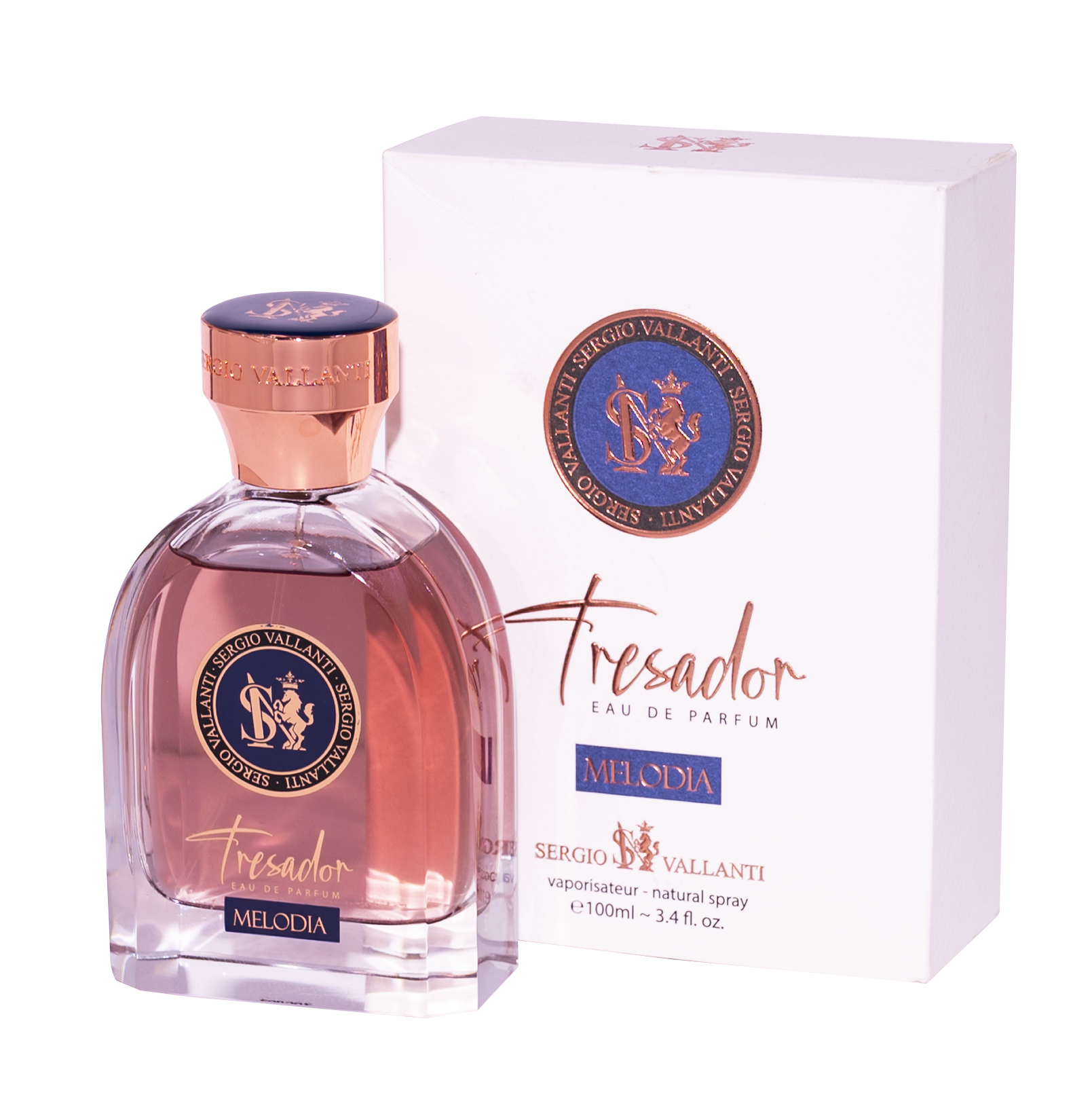 Sergio Vallanti Tresador Melodia For Unisex Eau De Parfum 100ML