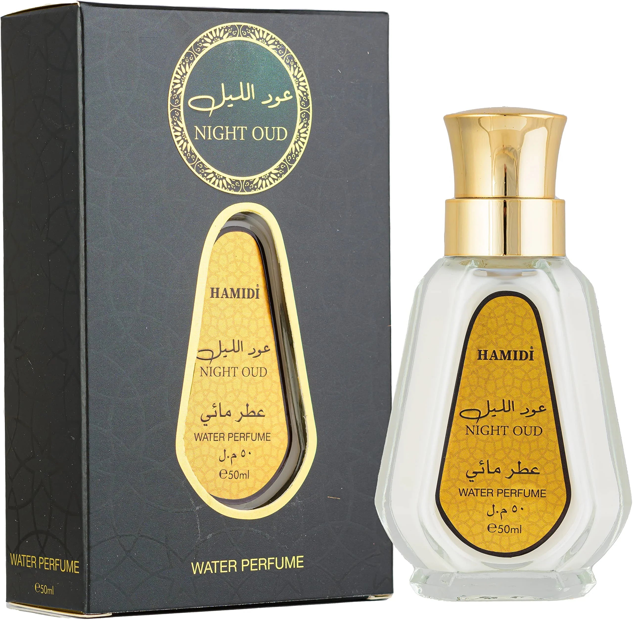 Hamidi Night Oud Non Alcoholic 50ml EDP Unisex