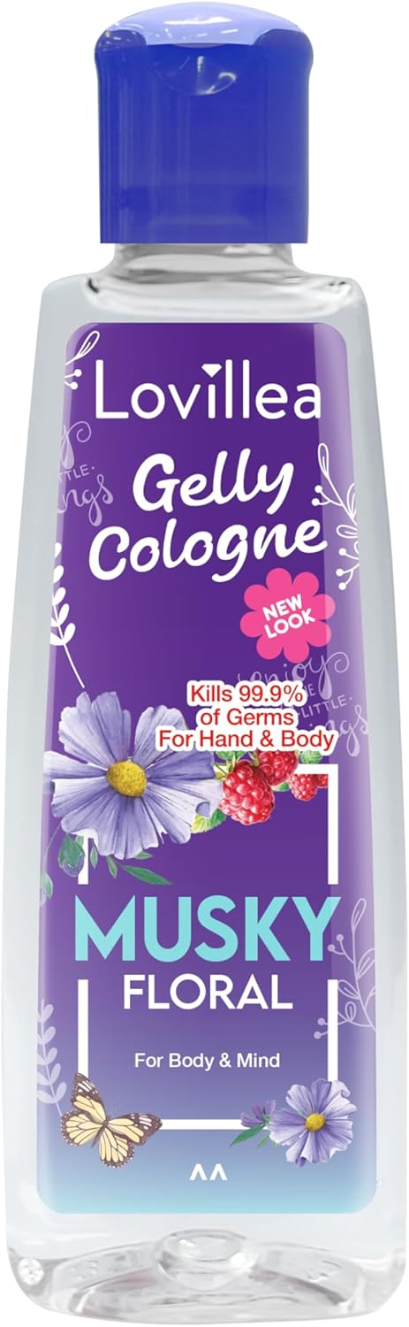 Lovillea Musky Floral Gelly Cologne, 200ml