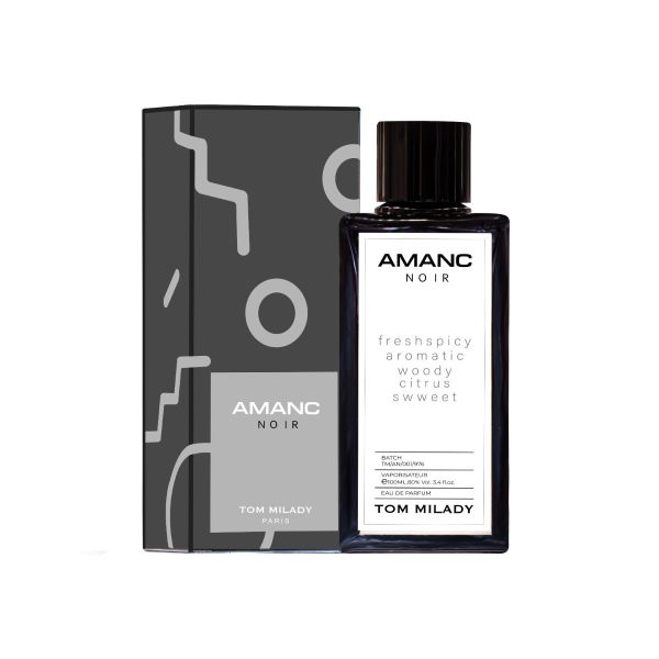 Tom Milady Amanc Noir 100ml EDP for Men