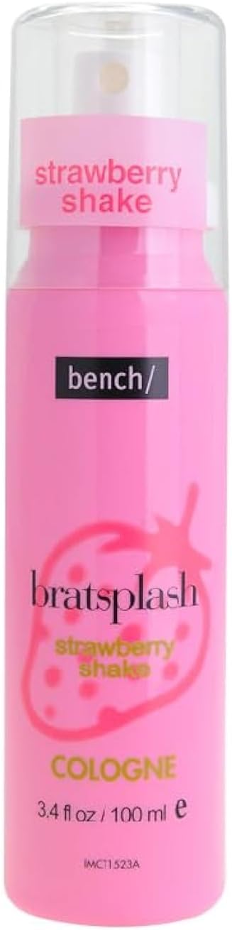 Bench Bratsplash Strawberry Shake Cologne - Sweet Scent - For Women - Long-lasting Scent - 100ml