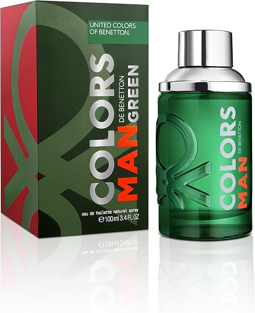 Benetton Colors Man Green 100ml EDT for Men