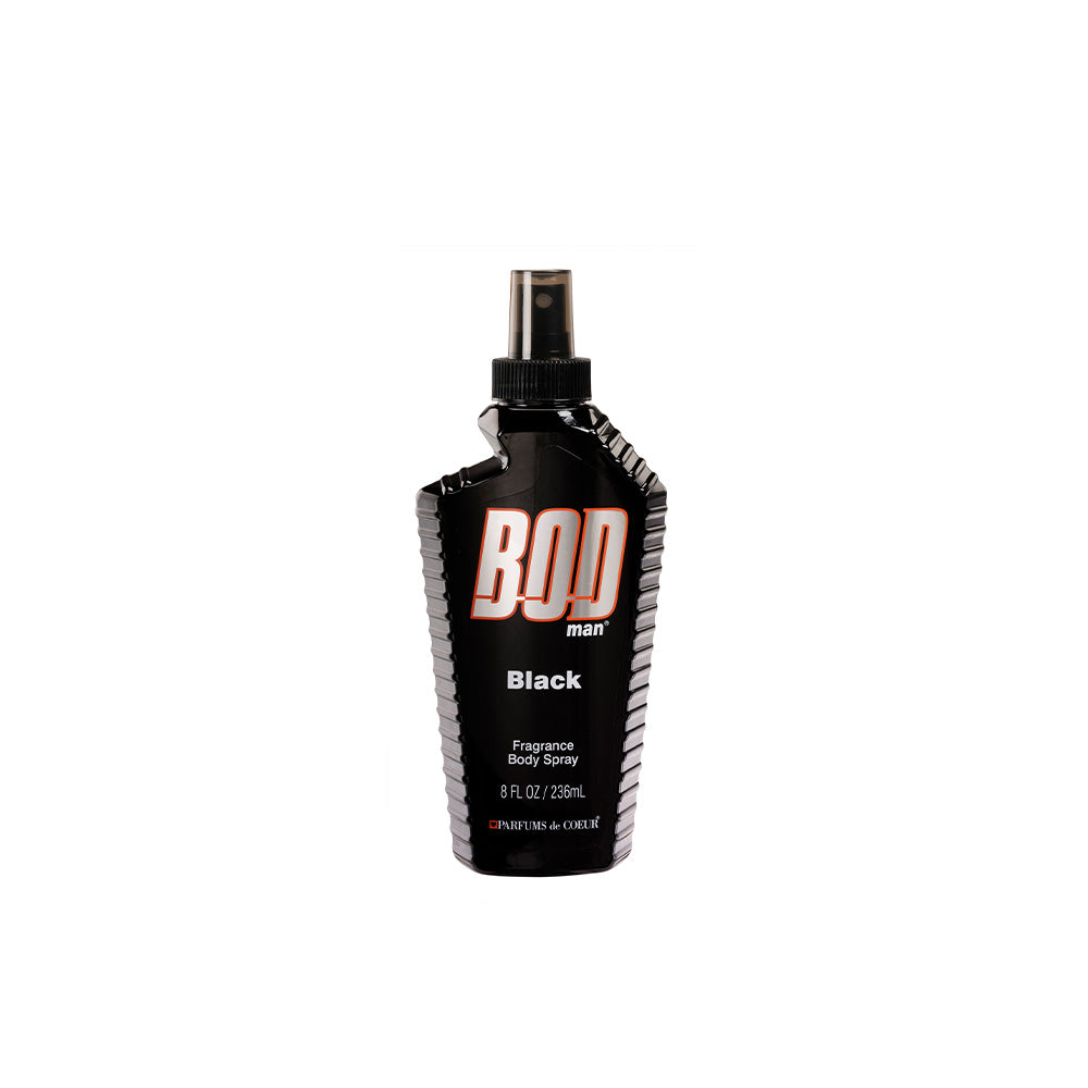 Bod Man Black Fragrancy 236ml Body Spray for Men