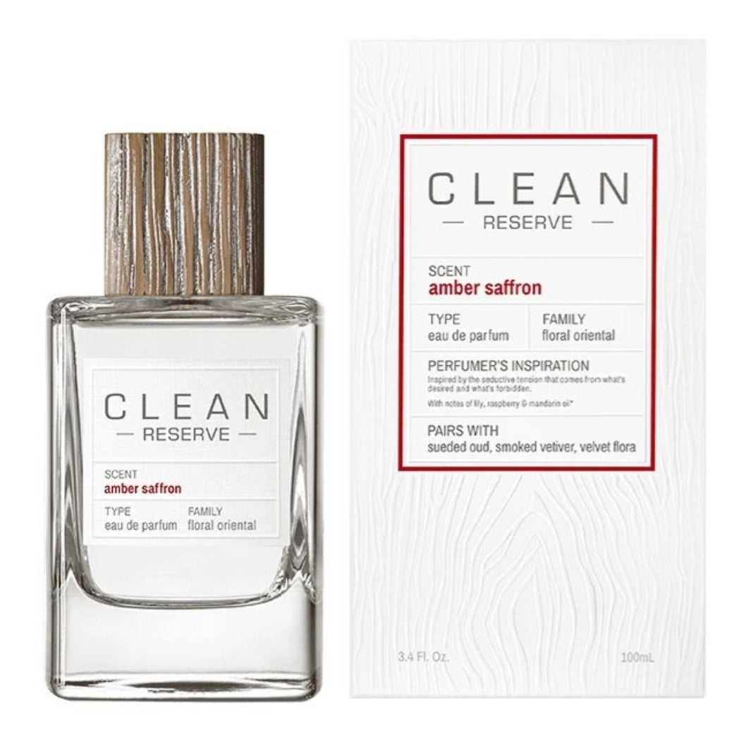 Clean Reserve Amber Saffron 100ml EDP Unisex