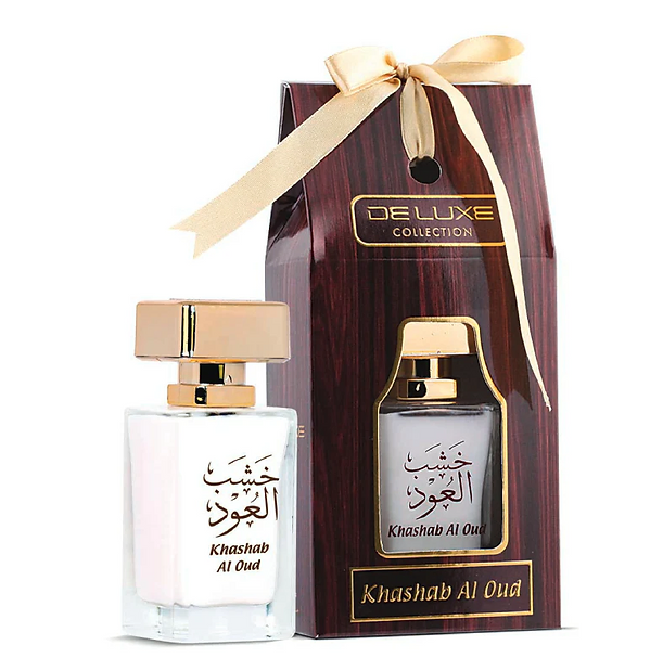 Hamidi 2-Piece Khashab Al Oud Set Unisex, 50ml EDP + 24ml Perfume Oil
