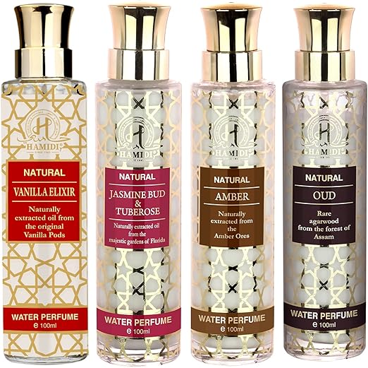 Hamidi 4-Piece Vanilla Non Alcoholic Set Unisex, 100ml EDP
