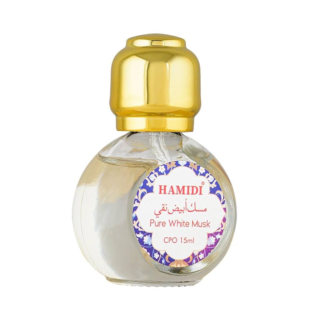 Hamidi Pure White Musk 15ml Attar Unisex