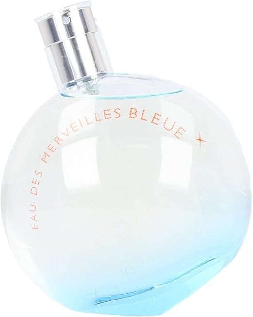 HERMES EAU DES MARVEILLES BLEUE EDT 100ML + 80ML BODY LOTION 2PC SET