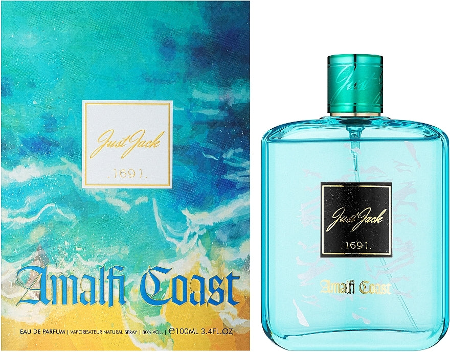 Just Jack Amalfi Coast Perfume For Women, Eau De Parfum 100ML, Acqua For Her, Long Lasting Fragrance